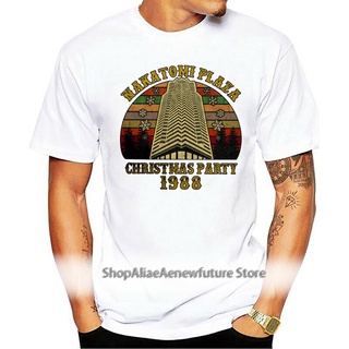 [S-5XL] ใหม่ เสื้อยืดลําลอง แขนสั้น พิมพ์ลาย Nakatomi Plaza Christmas Party 1988 สําหรับผู้ชาย 2022