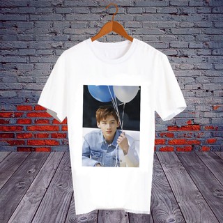 เสื้อยืดสีขาว สั่งทำ ดารา Fanmade เธอคือป้อมปราการของฉัน You Are My Hero ไป๋จิงถิง หม่าซือฉุน MHA4