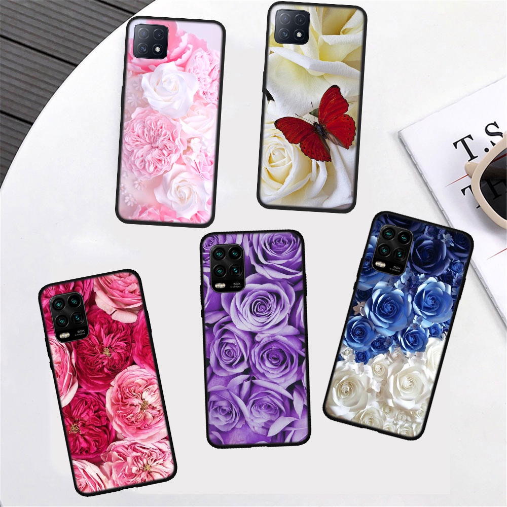 เคสโทรศัพท์มือถือ-ลายดอกกุหลาบ-สําหรับ-xiaomi-mi-11-11t-12-lite-pro-ij59