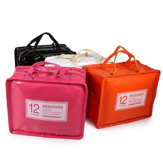 กระเป๋าเก็บอุณหภูมิ กระเป๋าเก็บของ ถุงเก็บความร้อนอลูมิเนียมฟอยล์ ฉนวนกันความร้อนอย่างดี กระเป๋าเก็บของร้อน T0315