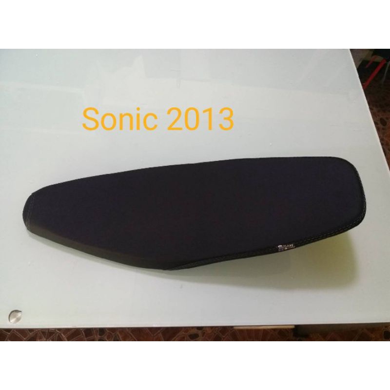 เบาะ-sonic-2013-ทรงเชง-หนังเรทเด้อด้ายเทา-โครงแท้มือสอง-แคมป์บางเมือง