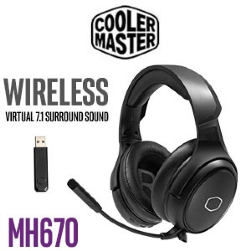 Mh670 Wireless Wireless Headset Cooler Master Mh670 Software