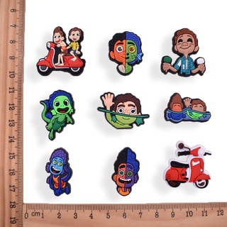 หมุดติดรองเท้า Crocs Monster Jibitz Charm Croccs Jibbits น่ารัก เครื่องประดับ สําหรับตกแต่งรถจักรยานยนต์