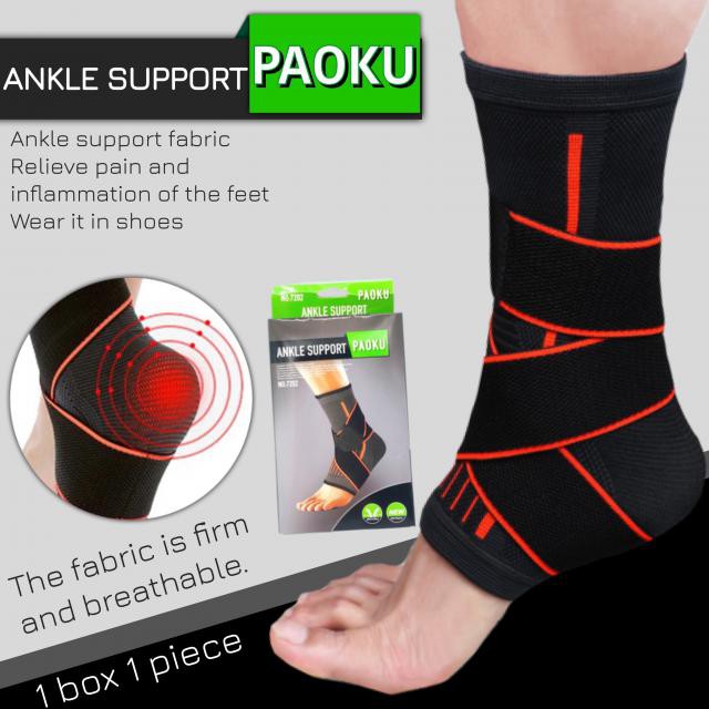 cherry-paoku-ankle-support-ผ้าพันข้อเท้าลดการอักเสบเส้นเอ็นข้อเท้า