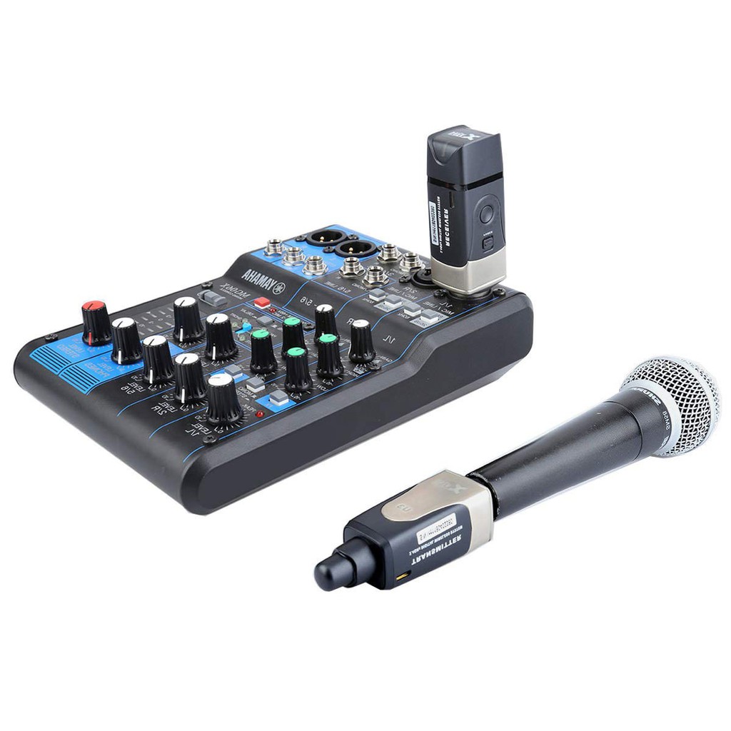 xvive-u3-ไวเลส-ไมโครโฟน-xvive-u3d-dual-plug-on-wireless-audio-system-for-dynamic-microphones