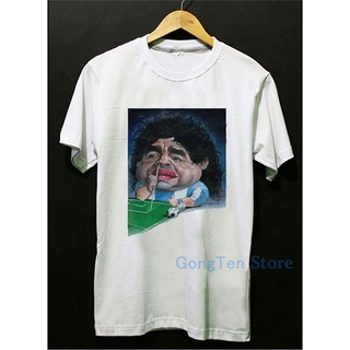 ฝ้ายเสื้อยืดพิมพ์ลายราคาต่ำสุด!! เสื้อยืด ผ้าฝ้าย พิมพ์ลาย Diego Maradona สําหรับผู้ชาย และผู้หญิง PTY65RE665360S-3XLs-5