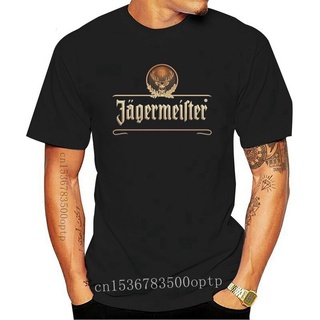 เสื้อยืดโอเวอร์ไซส์ขายดี เสื้อยืด พิมพ์ลายกราฟฟิคโลโก้เบียร์ Jagermeister HLljde08JDcfhl00 สไตล์คลาสสิก สําหรับผู้ชายS-3