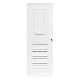 Bathroom door KING 70X180CM WH KG-1 DOOR Door frame Door window ประตูห้องน้ำ ประตูห้องน้ำ ABS KING KG-1 70x180 ซม. สีขาว