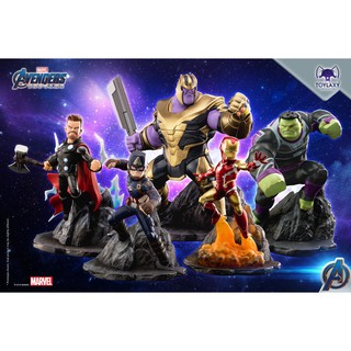 (มือ 2) Toylaxy Marvels Avengers: Endgame Premium PVC Set1st Wave (ครบ 5 ตัวละคร)