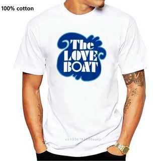 [100% Cotton] เสื้อยืดลําลอง แขนสั้น พิมพ์ลาย The love Boa love boat tv sitcom สําหรับผู้ชาย 900533