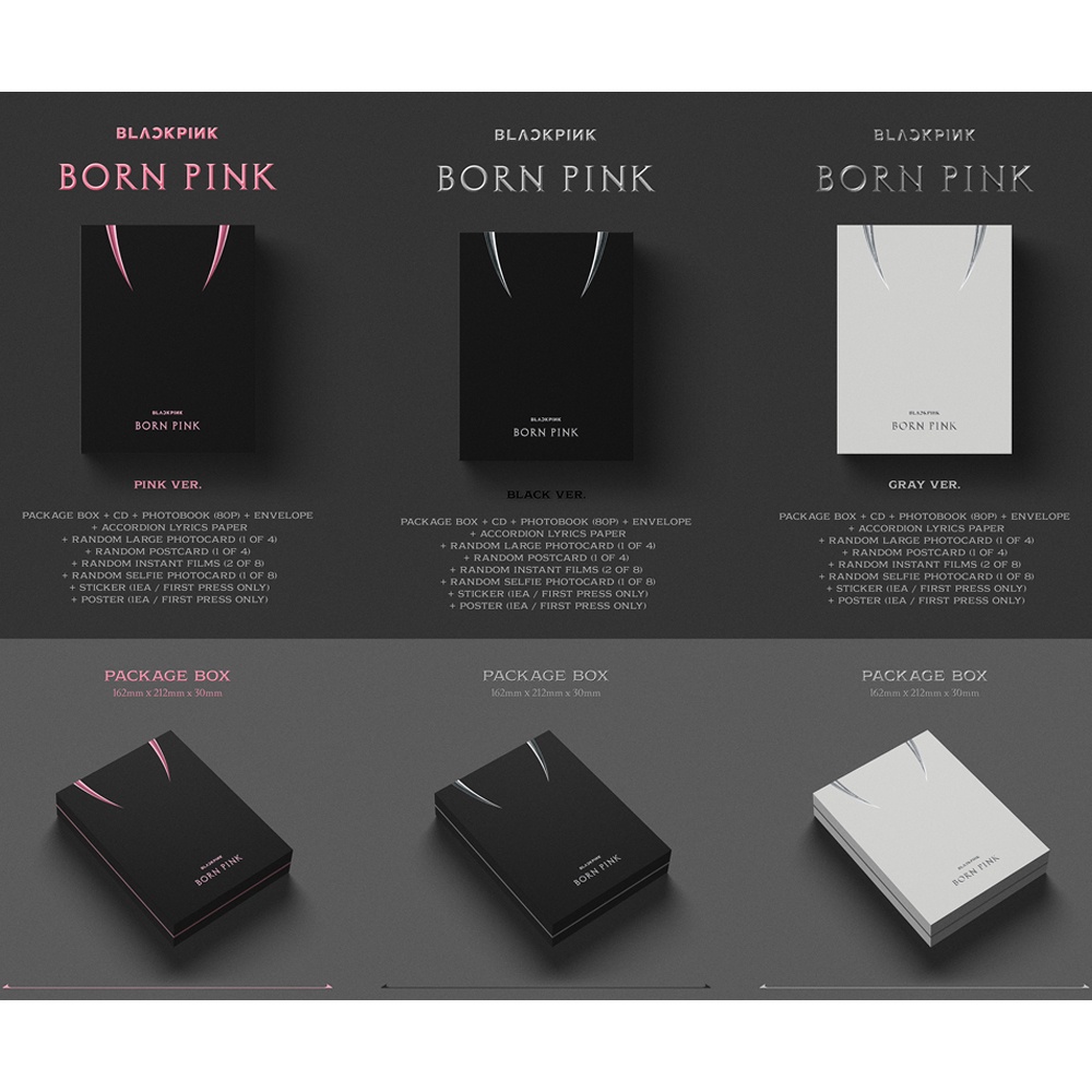 ภาพหน้าปกสินค้า(YG Store POB+Kpopmerch POB) BLACKPINK - 2nd album _BOX SET version จากร้าน kpopmerch.th บน Shopee