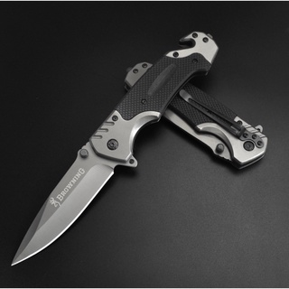 สินค้า มีดพก มีดพับ มีดแคมป์ปิ้ง มีดเดินป่า มีระบบดีดใบมีด มีดป้องกันตัว FOLDING KNIFE