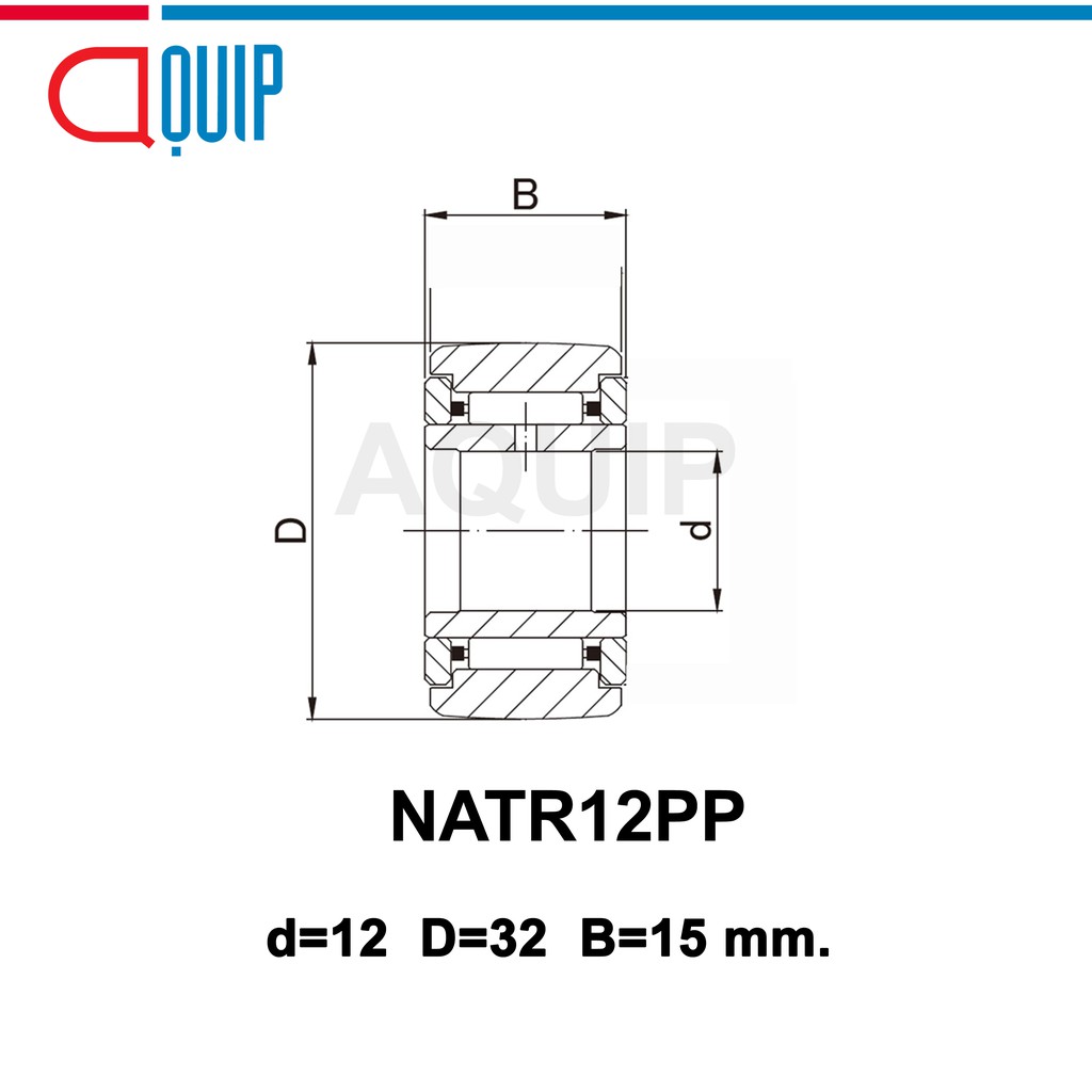 natr12pp-ubc-ตลับหมึกเม็ดเข็ม-follower-roller-bearing-natr-12-pp