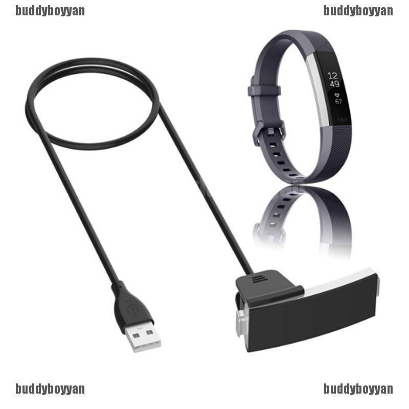 Thro สายชาร์จ USB สําหรับ Fitbit Alta HR