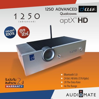 สินค้า CLEF 1250 (ADVANCED) Integrated Amplifier 25W / ALL NEW 2021 / รับประกัน 2 ปี โดย Clef Audio / AUDIOMATE