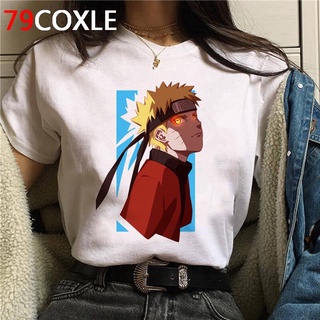 น่ารัก Naruto ฤดูร้อนผู้หญิง Harajuku Cool T เสื้อ Unisex T เสื้อ Anime การ์ตูนตลก T เสื้อ Streetwear Hip Hop T เสื้อ