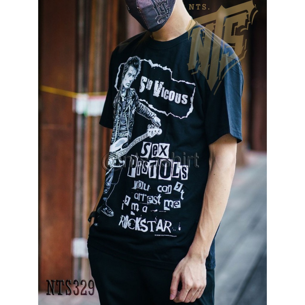 nts-329-sid-vicous-sex-pistols-ยืดดำ-เสื้อยืดชาวร็อค-เสื้อวง-new-type-system-nts-rock-brand-sz-s-m-l-xl-xxl