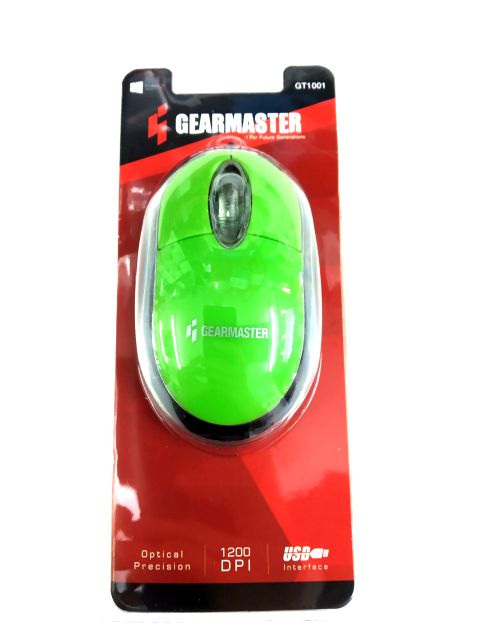 ภาพหน้าปกสินค้าGearmaster mouse usb เม้าท์ GM-1001 จากร้าน thongyut บน Shopee