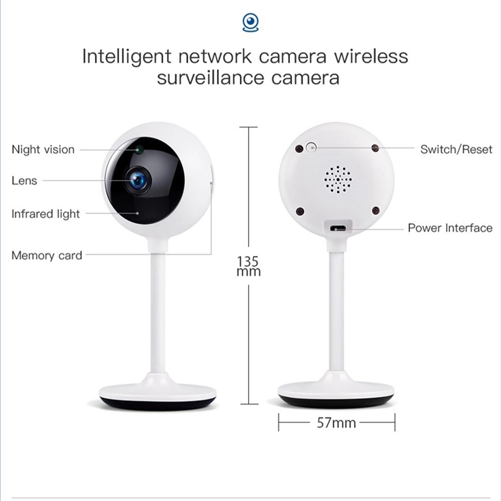 rex-tt-tuya-smart-hd-wireless-camera-wholesale-babysitting-home-camera-smart-hd-wireless-camera-ขายส่งกล้องรับเลี้ยงเด็ก