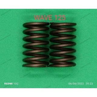 สปริงวาวล์แต่ง WAVE125-คาร์บู WAVE-125i บ้งลม 1ชดมี 2ตัว