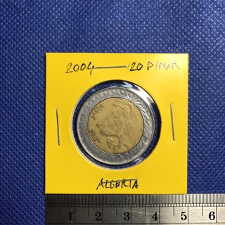 Special Lot No.60198 ปี2004 ALGERIA 20 DINARS เหรียญสะสม เหรียญต่างประเทศ เหรียญเก่า หายาก ราคาถูก