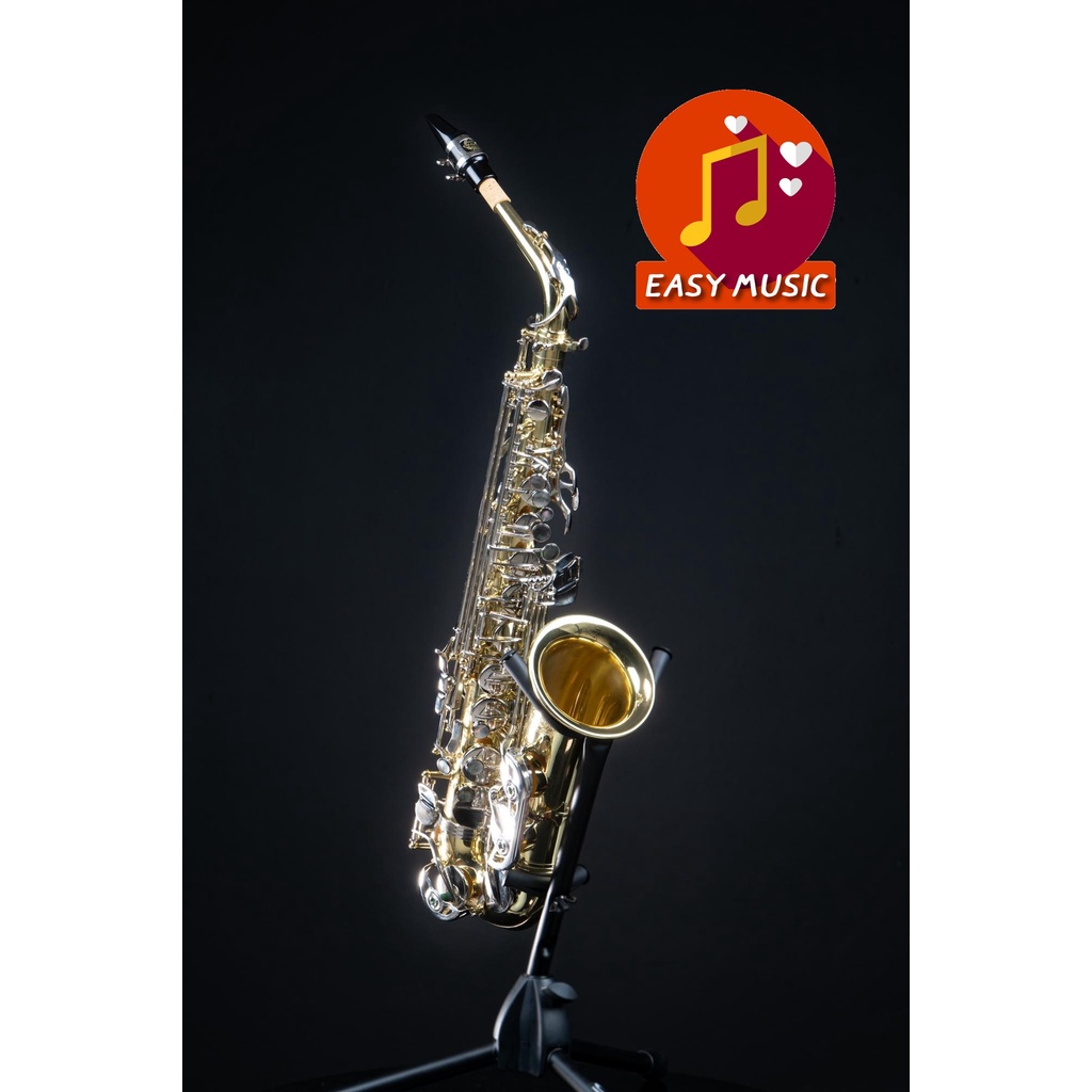 แซกโซโฟน-saxophone-alto-coleman-cl-333a-clear-lacquered-nickel-keys
