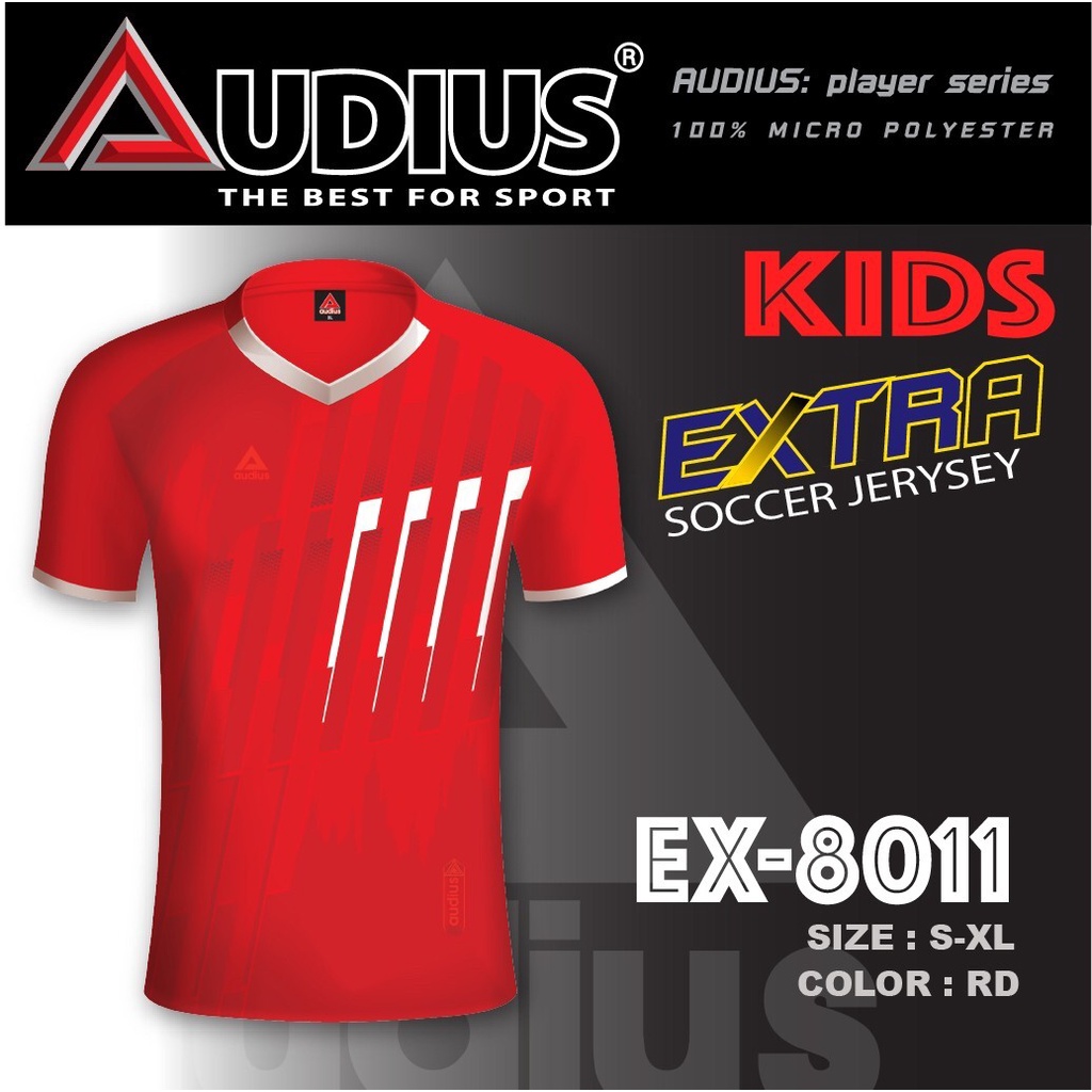 ลด-ล้างสต็อก-audius-เสื้อกีฬาเด็ก-ex-8011