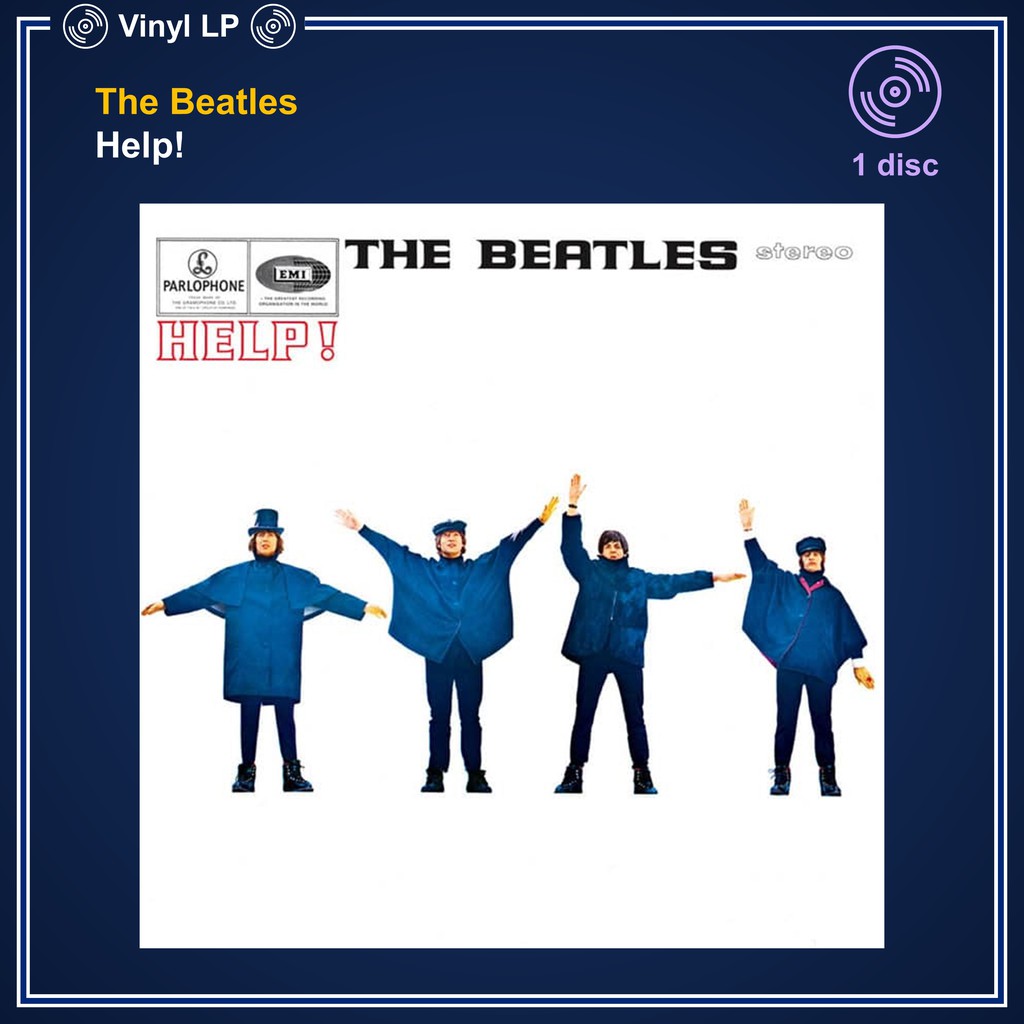 แผ่นเสียง-vinyl-lp-the-beatles-help-ใหม่และซีล-ss