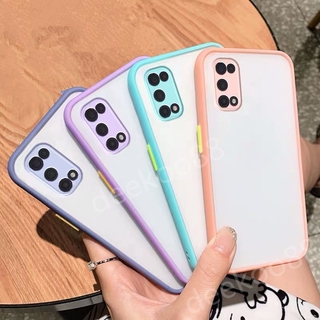 Ready Stock New เคสโทรศัพท์ Realme 7 5G Casing Camera Lens Protection Luxury Cellphone Case Transparent Matte PC Phone Cover for Realme7 Housing