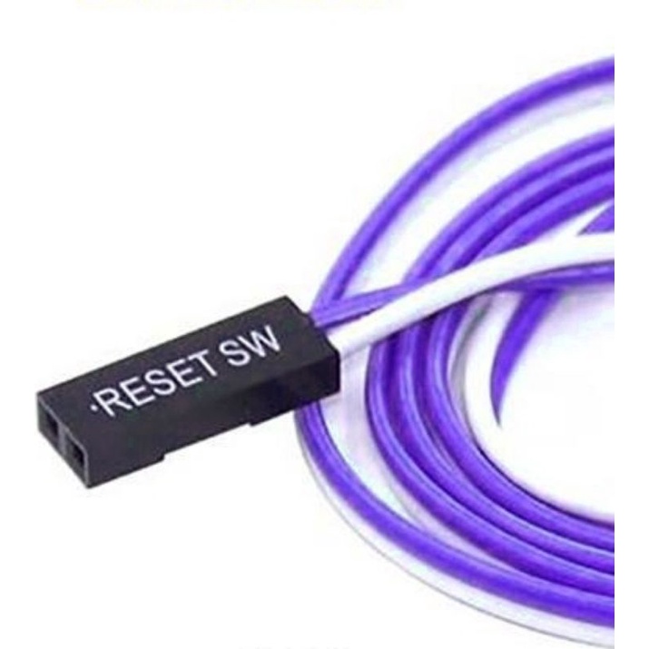 สายสวิตช์ เปิด/ปิด - รีเซ็ต คอมพิวเตอร์ ยาว 65 เซนติเมตร PC Switch ...