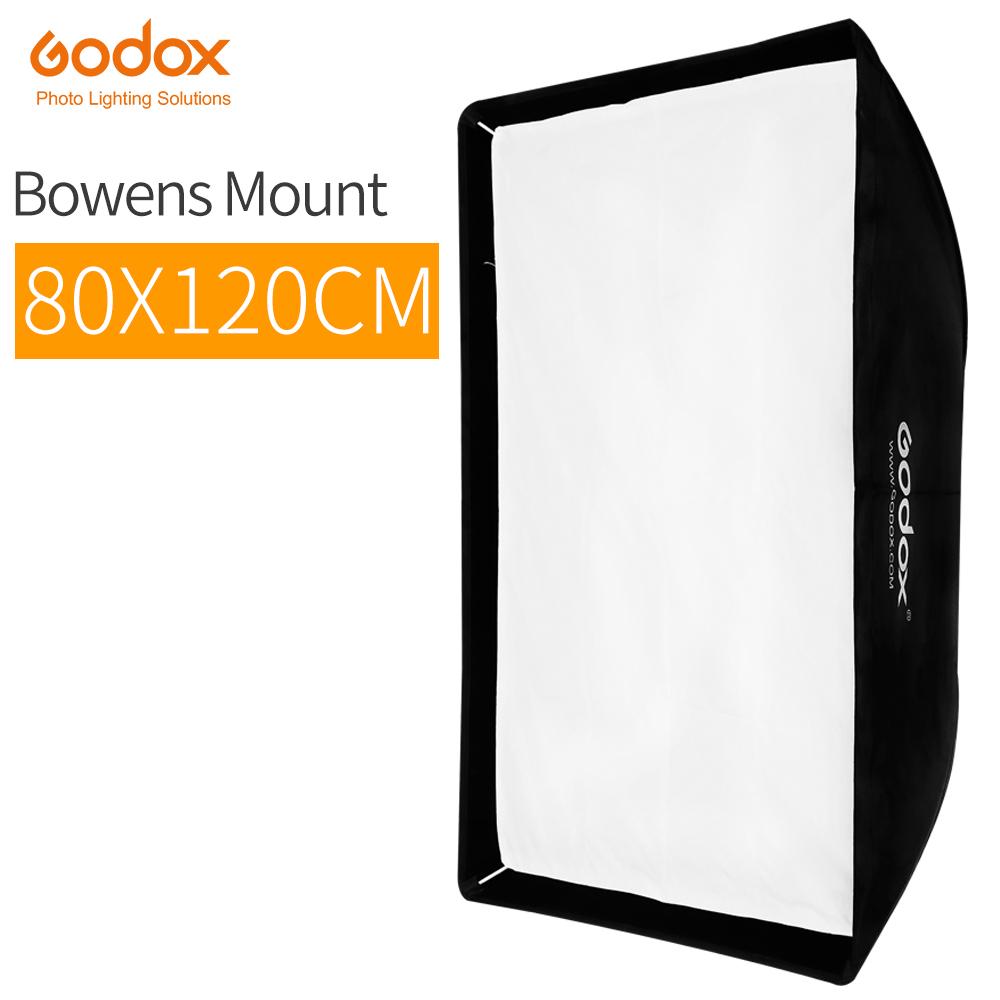 Godox SB-UE  80 x 120cm 31 * 47 Portable Rectangular Umbrella Bowens Mount Softbox with Carry Bag for Studio Flash