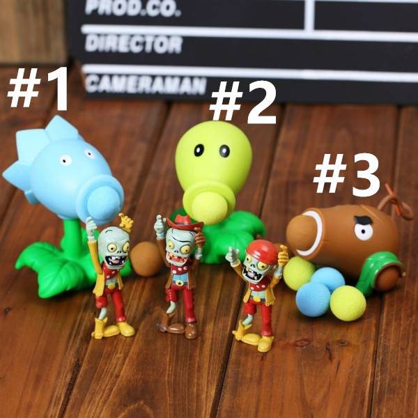 ฟิกเกอร์-pvz-plants-vs-zombies-ยิงลูกกระสุน