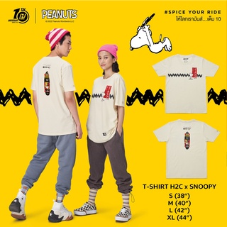 เสื้อยืด Honda H2C ครบรอบ 10 ปี ลาย Snoopy สินค้าลิขสิทธิ์แท้