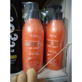 estra curl lock hair serum ล็อคลอน 300ml.