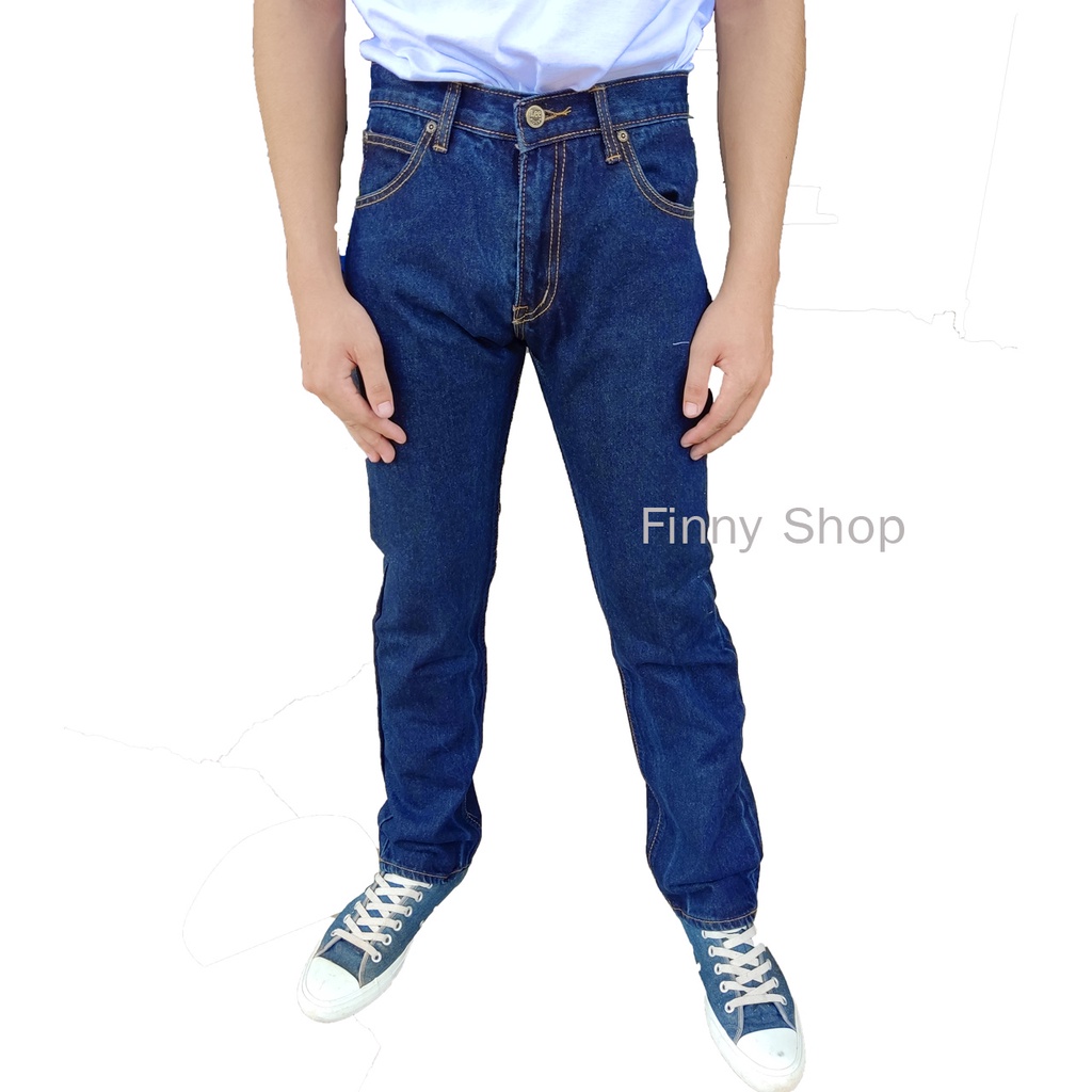 กางเกงยีนส์-lee-jeans-สียีนส์-กางเกงยีนส์ทรงกระบอก-กางเกงยีนส์ชาย-เป้าซิป