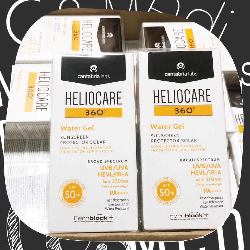 พร้อมส่ง-ฉลากไทย-heliocare-360-water-gel-spf50-แพคเกจใหม่-ปกป้องครบทุกรังสี-กันน้ำ-pm2-5-ไม่อุดตัน-watergel-แท้-100