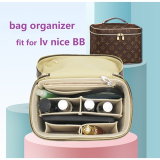 ภาพหน้าปกสินค้า【นุ่มและเบา】กระเป๋าจัดระเบียบ เหมาะสําหรับ LV NICE NANO MINI BB กระเป๋าในกระเป๋าจัดระเบียบช่องเก็บของกระเป๋าด้านใน ที่เกี่ยวข้อง
