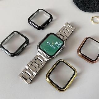 ภาพหน้าปกสินค้างานใหม่ พร้อมส่ง 🇹🇭 Case Pc Smart Watch แบบเงา + ฟิลม์กระจก, สำหรับ Smart Watch Series 6 5 4 3 2 1 SE ซึ่งคุณอาจชอบสินค้านี้