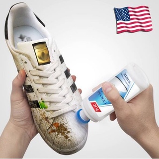 ภาพขนาดย่อของภาพหน้าปกสินค้าน้ำยาขัดรองเท้า ให้ขาวสะอาด PLAC Cream Natural Cleanser ขนาด 100ML. จากร้าน premiumforyou6556 บน Shopee