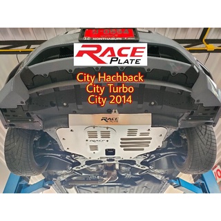 แผ่นปิดใต้ท้อง แผ่นปิดใต้ห้องเครื่องอลูมิเนียม Raceplate Undertray สำหรับ Honda City Hatchback, City Turbo, City GM6