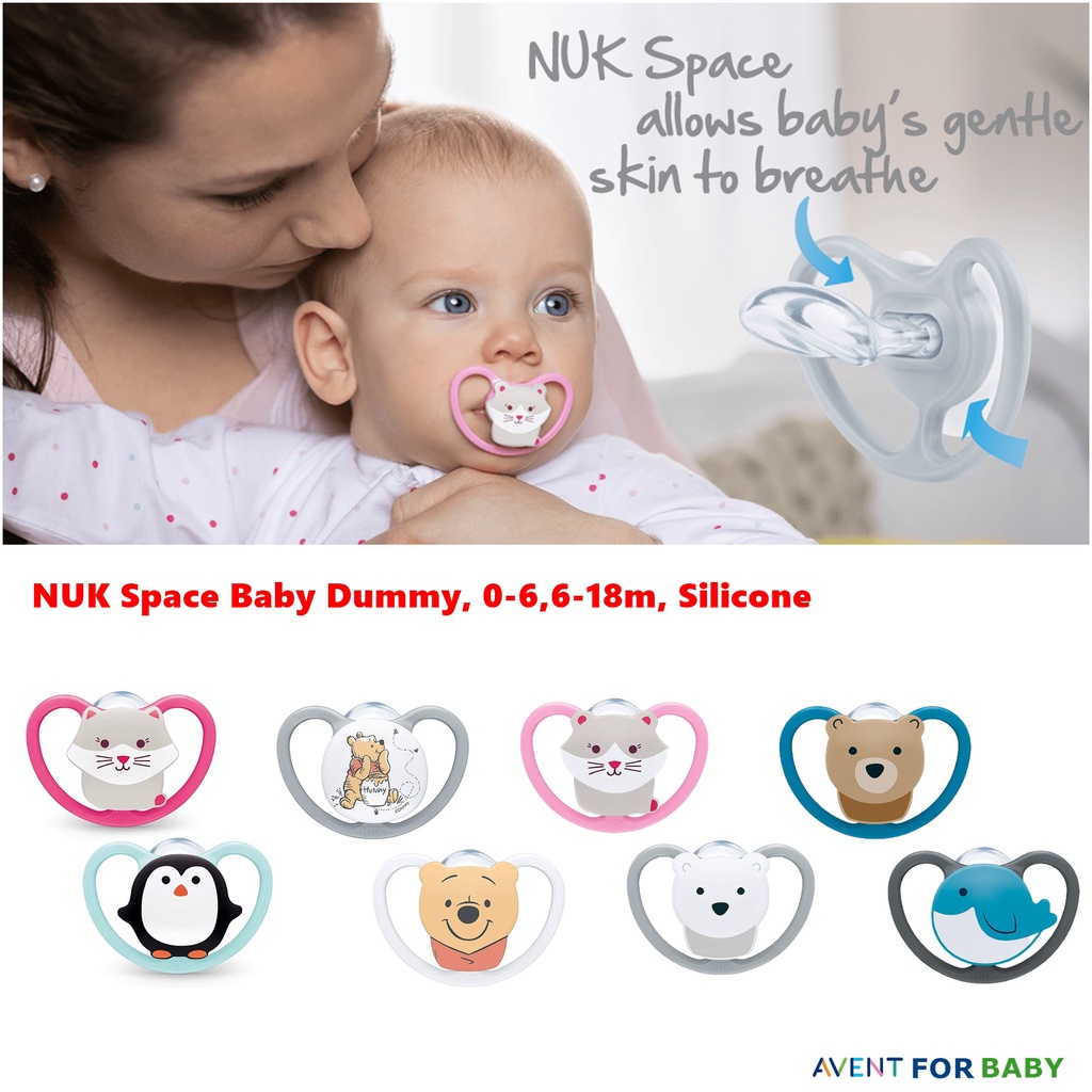 ภาพหน้าปกสินค้าจุกหลอกNUK พร้อมส่ง0-6m,6-18m ทุกรุ่นทุกแบบ ทั้งแบบยางและซิลิโคน จากร้าน nongnoot99 บน Shopee