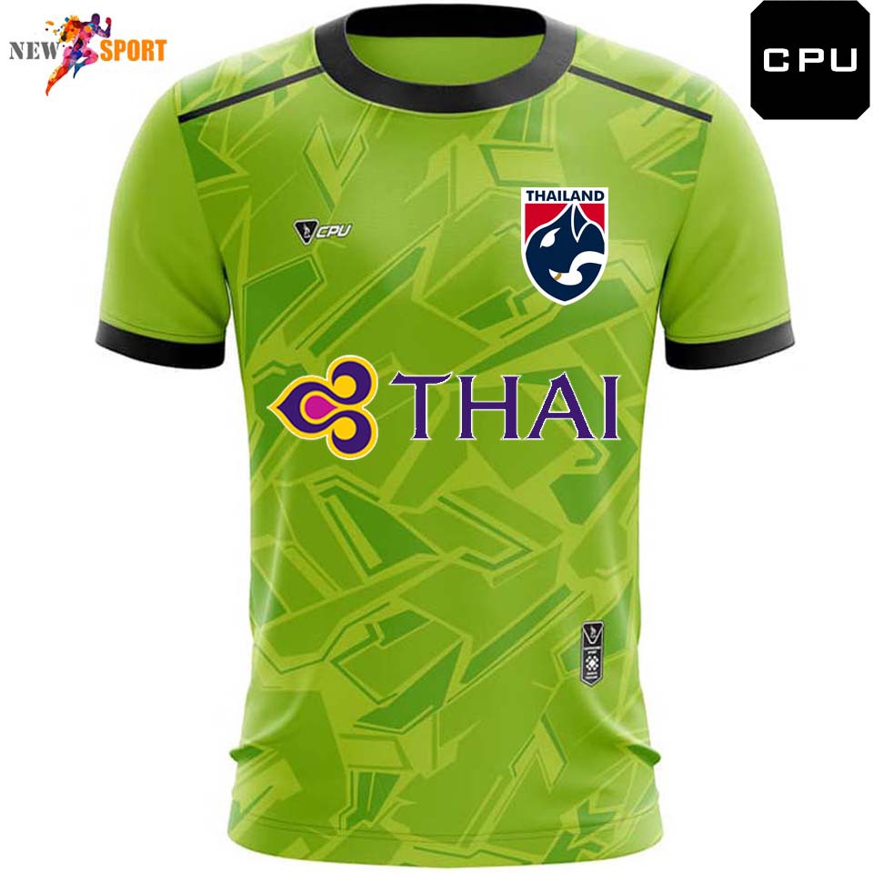 เสื้อฟุตบอล-คาปูชิโน-k7-พร้อมโลโก้ช้าง-การบินไทย