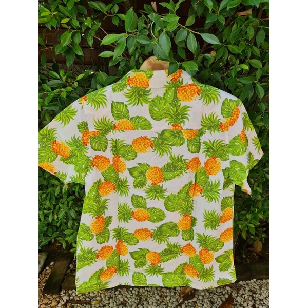 เสื้อเชิ้ตฮาวายเสื้อฮาวายเสื้อฮาวายวินเทจcotton-100-m0002