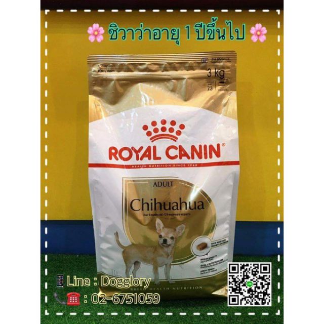 royal-canin-chihuahua-สูตรสุนัขพันธุ์ชิวาว่าอายุ-1-ปีขึ้นไป