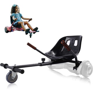 Mini Segway Hoverboard Seat, เปลี่ยน Self Balancing Scooter เป็น Go-Kart, โครงปรับได้, ใช้งานร่วมกับ 6.5 '' 8 '' 10 ''