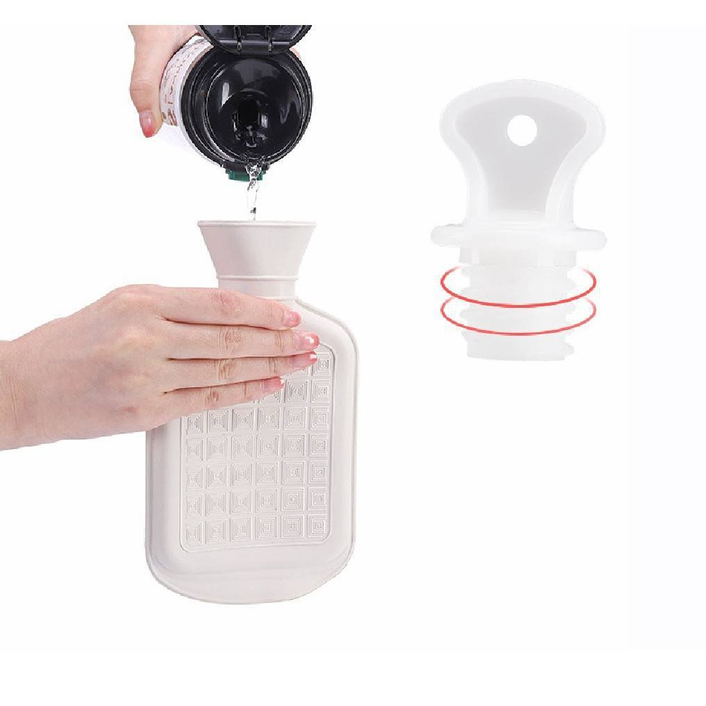 กระเป๋าน้ำร้อน-รูปหมี-ผ้านุ่ม-ความจุ-350ml-ขนาดเล็ก-กระทัดรัด-พกพาง่าย