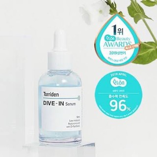 [สินค้าของแท้/พร้อมส่ง] [TORRIDEN] DIVE - IN Serum เซรัมบำรุงผิวหน้า 50 มล