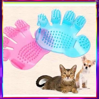 สินค้า PP C16 แปรงสวมมือไว้ใช้อาบน้ำ ถุงมือแปรงขนสัตว์เลี้ยง นวดสัตว์เลี้ยง หรือหวีขนสัตว์เลี้ยง ST