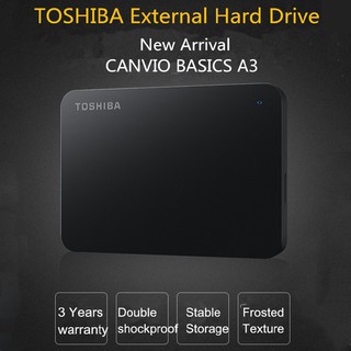 ภาพขนาดย่อของภาพหน้าปกสินค้าของพร้อมส่งด่วนใน 24ชม TOSHIBA 2TB 1TB ฮาร์ดดิสก์แบบพกพา Original ฮาร์ดดิสก์ External Hdd External Hard Drive USB3.0 จากร้าน ihp8zq7j5z บน Shopee ภาพที่ 2