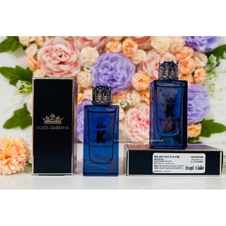 ( D&amp;G ) Dolce &amp; Gabbana King EDP 7.5 ml น้ำหอมแท้แบรนด์เนมเค้าเตอร์ห้างนำเข้าจากยุโรป❗️